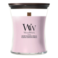 Woodwick Geurkaars Cherry Blossom & Vanilla Medium Hourglass (275 g) SWO00033