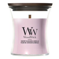 Woodwick Geurkaars Cherry Blossom & Vanilla Mini Hourglass (90 g) SWO00028