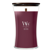 Woodwick Geurkaars Dark Cherry Large Hourglass (610 g) SWO00049