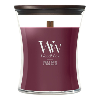 Woodwick Geurkaars Dark Cherry Medium Hourglass (275 g) SWO00034