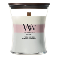Woodwick Geurkaars Floral Blossoms Trilogy Medium Hourglass (275 g) SWO00069