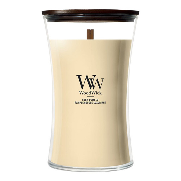 Woodwick Geurkaars Lush Pomelo Large Hourglass (610 g) SWO00050 - 1