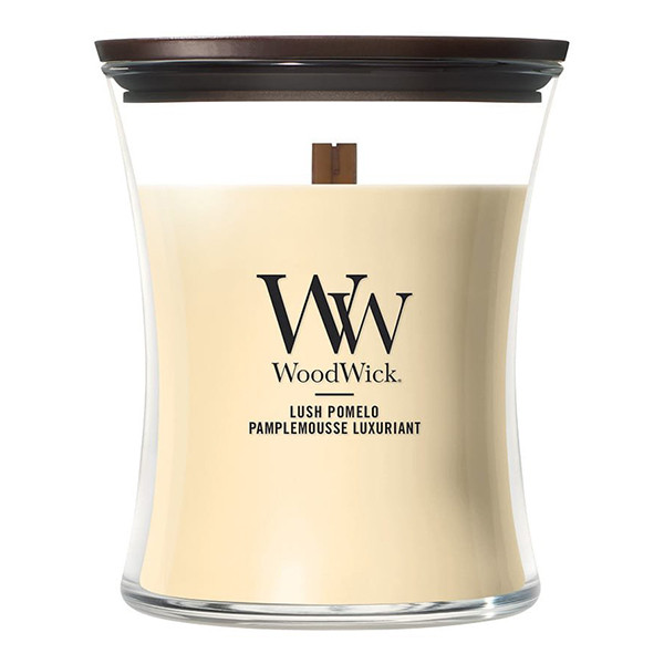 Woodwick Geurkaars Lush Pomelo Medium Hourglass (275 g) SWO00035 - 1