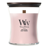 Woodwick Geurkaars Rose Blush Medium Hourglass (275 g) SWO00036