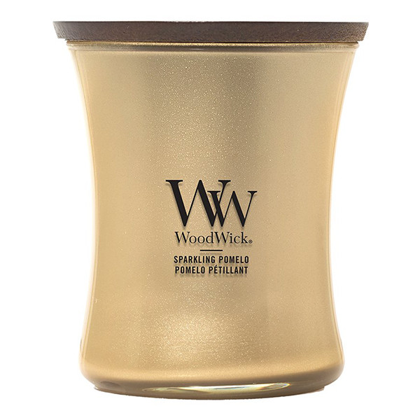 Woodwick Geurkaars Sparkling Pomelo Medium Hourglass (275 g) SWO00046 - 1