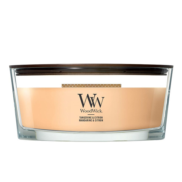 Woodwick Geurkaars Tangerine & Citron Ellipse (454 g) SWO00064 - 1
