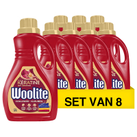 Woolite Aanbieding: Woolite Vloeibaar Wasmiddel Bonte/Gekleurde Was 1,5 Liter (8 flessen - 200 wasbeurten)  SWO00014