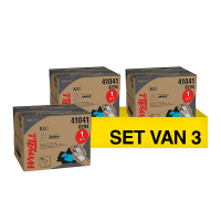 Aanbieding: 3x WypAll X80 Power Clean Poetsdoeken 8294 Blauw (160 doeken) SWY00035
