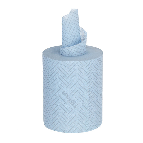 WypAll L10 1-laags Poetsdoeken  6220 - Centerfeedrol, Blauw (6 rollen)  SWY00006 - 4