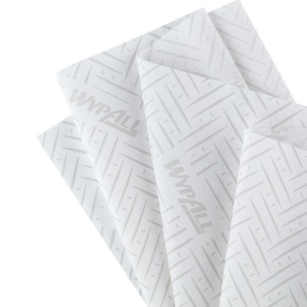 WypAll L10 Papieren Reinigingsdoeken 7256, Wit (6 rollen)  SWY00002 - 4