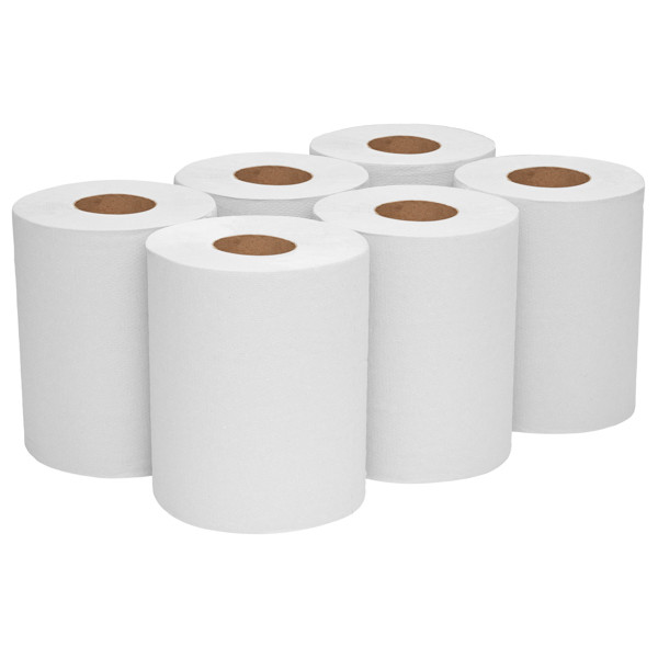 WypAll L10 Poetsdoeken 7404, Wit (6 rollen - 390 vellen)  SWY00003 - 2