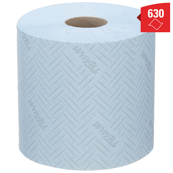 WypAll Papieren WypAll L1 General Clean Poetsdoeken 7494, Blauw (6 rollen)  SWY00005 - 3