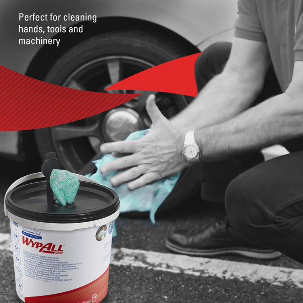 WypAll Power Clean Poetsdoeken 7775 (90 doeken)  SWY00019 - 4