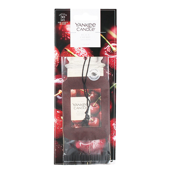 Yankee Candle 2D Car Jar Air Freshener Black Cherry SYA00314 - 1