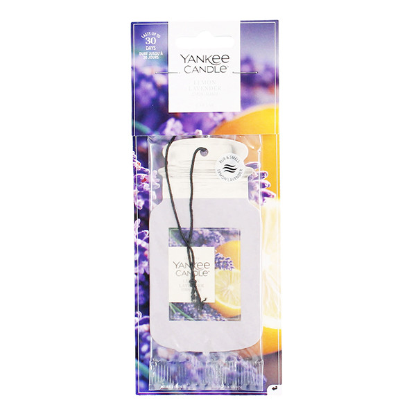 Yankee Candle 2D Car Jar Air Freshener Lemon Lavender SYA00319 - 1