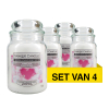 Aanbieding: Yankee Candle Home Inspiration Large Jar Candle Bubble Time (4 stuks à 538 g) SYA00102 - 1