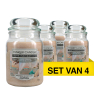 Aanbieding: Yankee Candle Home Inspiration Large Jar Candle Calming Cabana (4 stuks à 538 g)