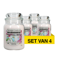 Aanbieding: Yankee Candle Home Inspiration Large Jar Candle City Blooms (4 stuks à 538 g) SYA00096 Aanbieding: Yankee Candle Home Inspiration Large Jar Candle City Blooms (4 stuks à 538 g) SYA00096