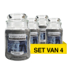 Aanbieding: Yankee Candle Home Inspiration Large Jar Candle Cosy Up (4 stuks à 538 g)
