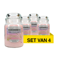 Aanbieding: Yankee Candle Home Inspiration Large Jar Candle Pink Island Sunset (4 stuks à 538 g) SYA00084 Aanbieding: Yankee Candle Home Inspiration Large Jar Candle Pink Island Sunset (4 stuks à 538 g) SYA00084