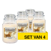 Aanbieding: Yankee Candle Home Inspiration Large Jar Vanilla Frosting (4 stuks à 538 g) SYA00124 - 1
