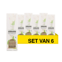 Aanbieding: Yankee Candle Home Inspiration Reed Diffuser White Linen & Lace (6 stuks à 90 ml) SYA00012