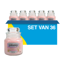 Aanbieding: Yankee Candle Home Inspiration Small Jar Candle  Pink Island (36 stuks à 104 g) SYA00042 Aanbieding: Yankee Candle Home Inspiration Small Jar Candle  Pink Island (36 stuks à 104 g) SYA00042