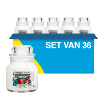Aanbieding: Yankee Candle Home Inspiration Small Jar Candle Pomegranate Coconut (36 stuks à 104 g) SYA00056 Aanbieding: Yankee Candle Home Inspiration Small Jar Candle Pomegranate Coconut (36 stuks à 104 g) SYA00056