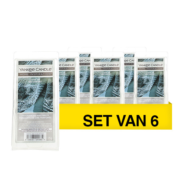 Aanbieding: Yankee Candle Home Inspiration Wax Melts Cosy Up (5 stuks à 75 g) SYA00016 Aanbieding: Yankee Candle Home Inspiration Wax Melts Cosy Up (5 stuks à 75 g) SYA00016 - 1