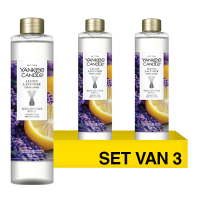 Aanbieding: Yankee Candle Reed Diffuser Refill Lemon Lavender (3 stuks à 250 ml)