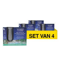 Aanbieding: Yankee Candle Sleep Diffuser Kit Peaceful Dreams Zilver (4 stuks) SYA00122