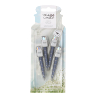 Yankee Candle Car Vent Stick Air Freshener Clean Cotton (4 stuks) SYA00328