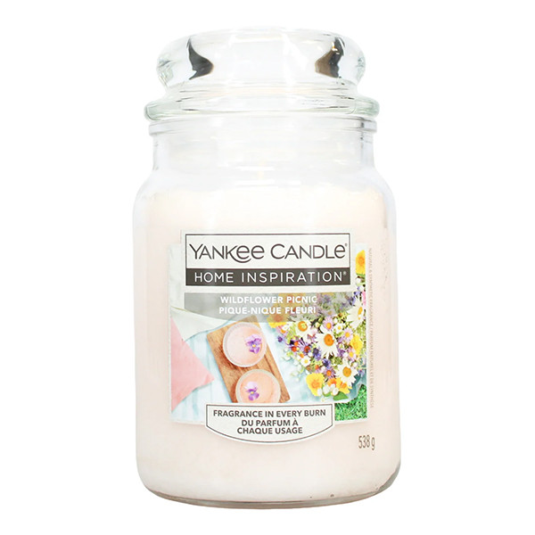 Yankee Candle Home Inspiration | Wildflower Picnic | Large Jar | 538 g SYA00137 - 1