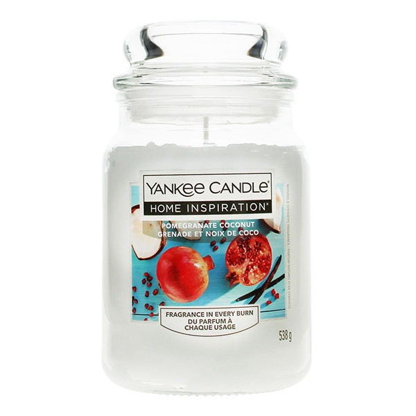 Yankee Candle Home Inspiration Large Geurkaars Pomegranate Coconut (538 g) SYA00085 - 1