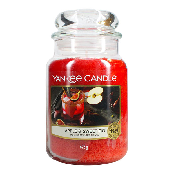 Yankee Candle Home Inspiration Large Jar Candle Apple & Sweet Fig (623 g) SYA00117 - 1