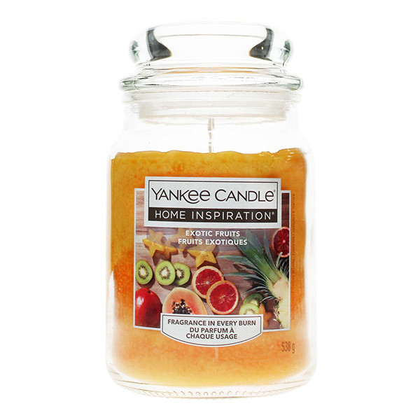Yankee Candle Home Inspiration Large Jar Candle Exotic Fruits (538 g) SYA00081 - 1