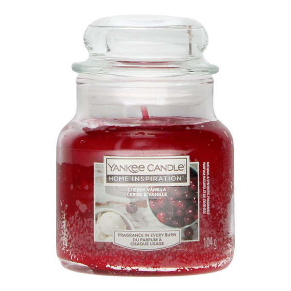 Yankee Candle Home Inspiration Small Geurkaars Cherry Vanilla (104 g) SYA00047 - 1