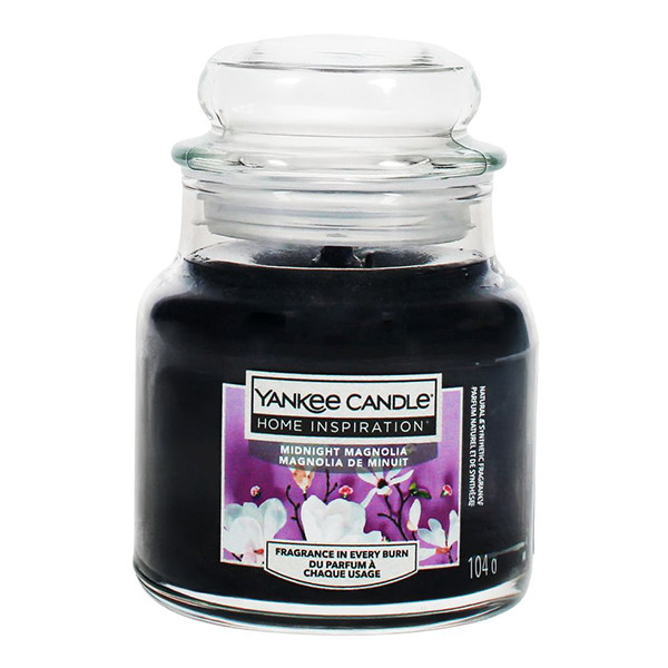 Yankee Candle Home Inspiration Small Geurkaars Midnight Magnolia (104 g) SYA00069 - 1