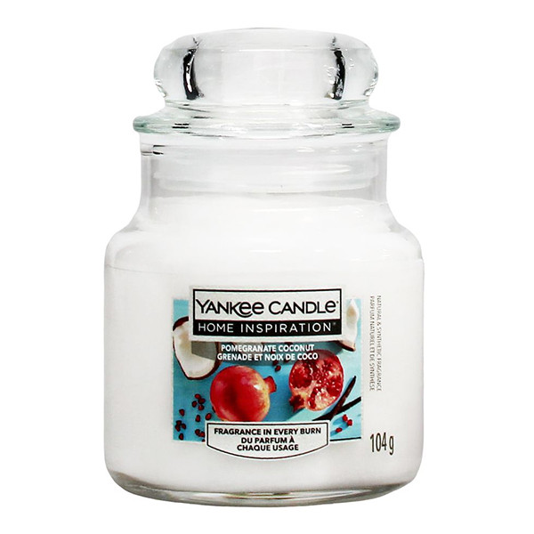 Yankee Candle Home Inspiration Small Geurkaars Pomegranate Coconut (104 g) SYA00055 - 1