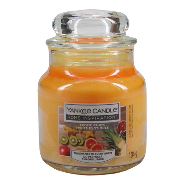 Yankee Candle Home Inspiration Small Jar Candle Exotic Fruits (104 g) SYA00053 - 1