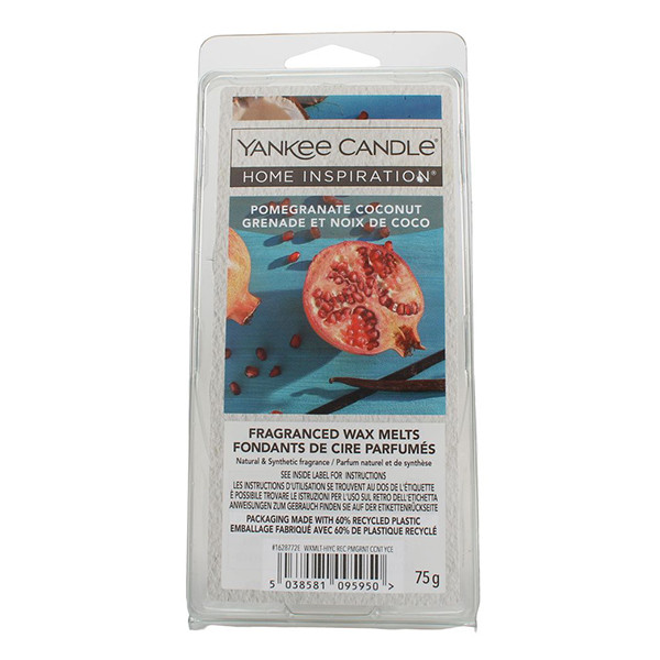 Yankee Candle Home Inspiration Wax Melts Pomegranate Coconut (75 g) SYA00019 Yankee Candle Home Inspiration Wax Melts Pomegranate Coconut (75 g) SYA00019 - 1