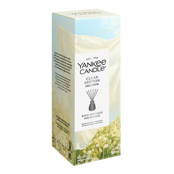 Yankee Candle Reed Diffuser Clean Cotton (100 ml) SYA00272 - 1