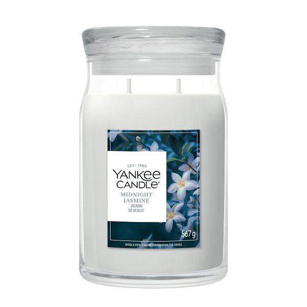 Yankee Candle Signature Large Jar Midnight Jasmine (567 g) SYA00258 - 1
