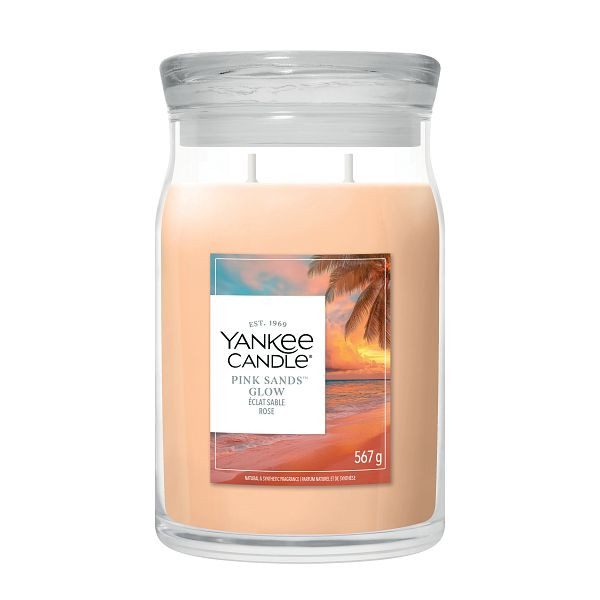 Yankee Candle Signature Large Jar Pink Sands Glow (567 g) SYA00261 - 1