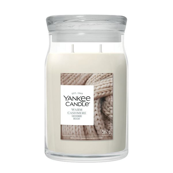 Yankee Candle Signature Large Jar Warm Cashmere (567 g) SYA00267 - 1