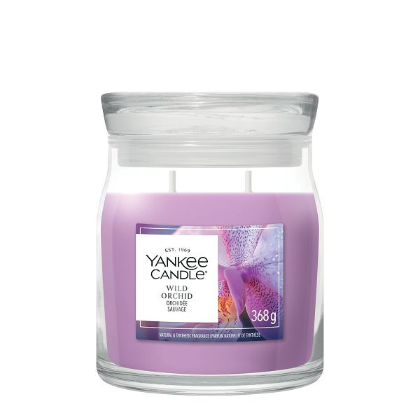 Yankee Candle Signature Medium Jar Wild Orchid (368 g) SYA00246 - 1