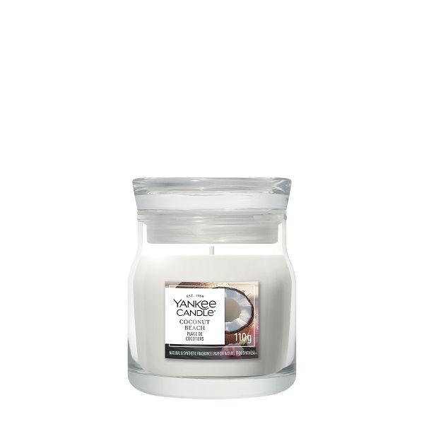Yankee Candle Signature Small Jar Candle Coconut Beach (110 g) SYA00209 - 1