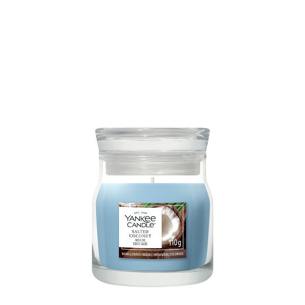 Yankee Candle Signature Small Jar Candle Salted Coconut  (110 g) SYA00202 - 1