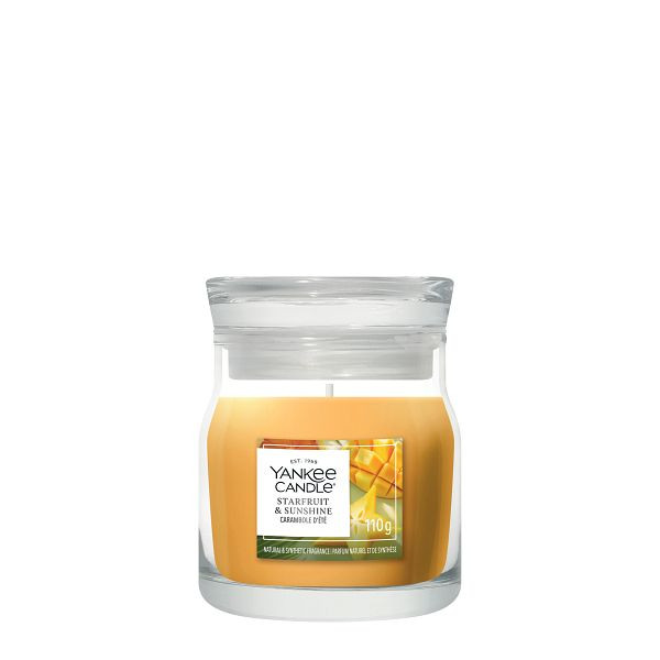 Yankee Candle Signature Small Jar Candle Starfruit & Sunshine (110 g) SYA00219 - 1