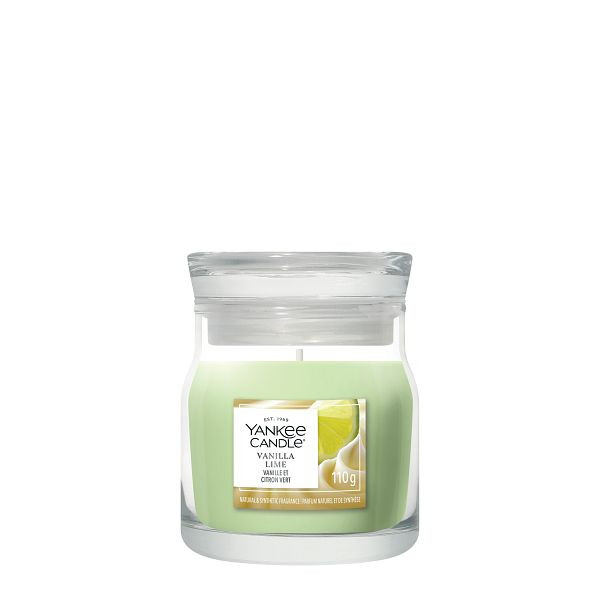 Yankee Candle Signature Small Jar Candle Vanilla Lime (110 g) SYA00222 - 1